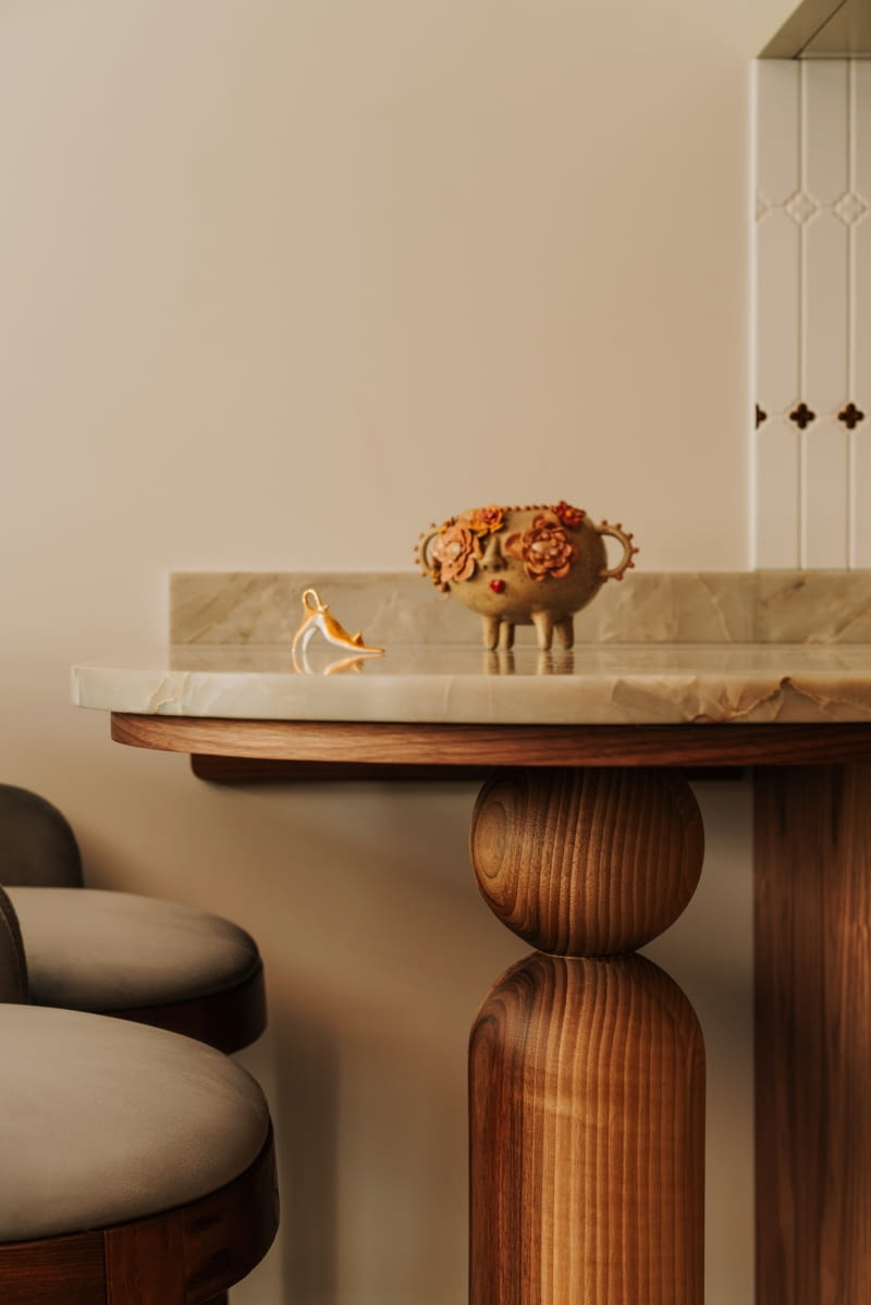 Wrocławski apartament projektu pracowni Buduar Wrocławski apartament projektu pracowni Buduar