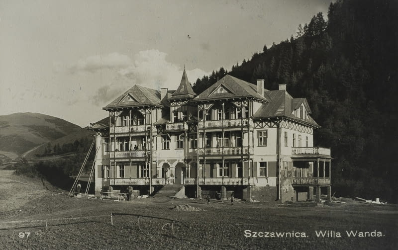 Willa Wanda w Szczawnicy ok. 1934 roku