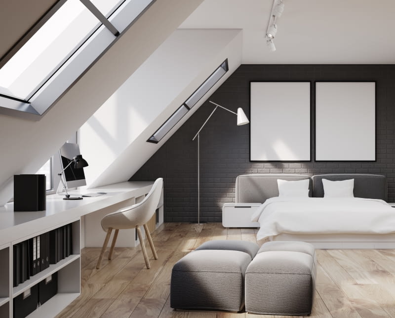 Mieszkanie ze skosami