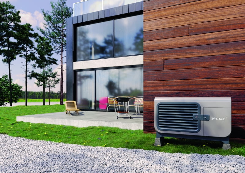 W czasie mrozów, gdy pompa ciepła nie wystarcza, by zapewnić komfort cieplny, może ją wspomóc gazowe szczytowe źródło ciepła