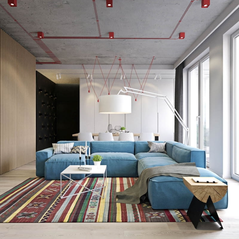 Aranżacja salonu. Aranżacja salonu.