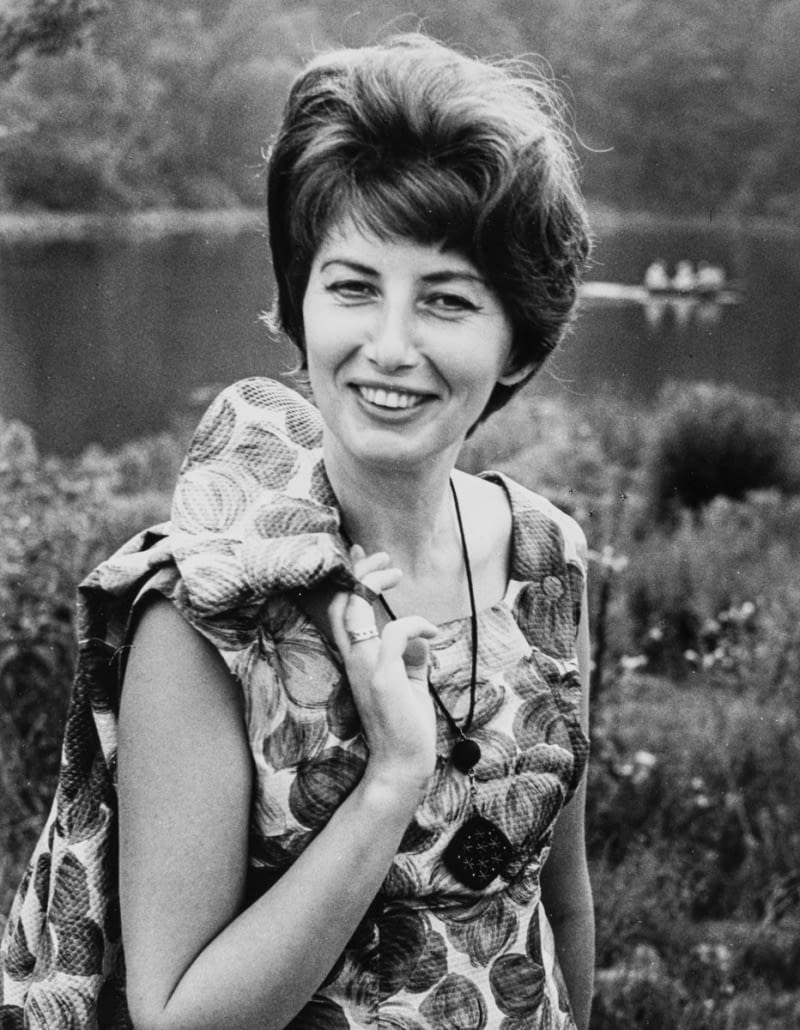 Irena Huml, 1964, fotografia z archiwum rodzinnego