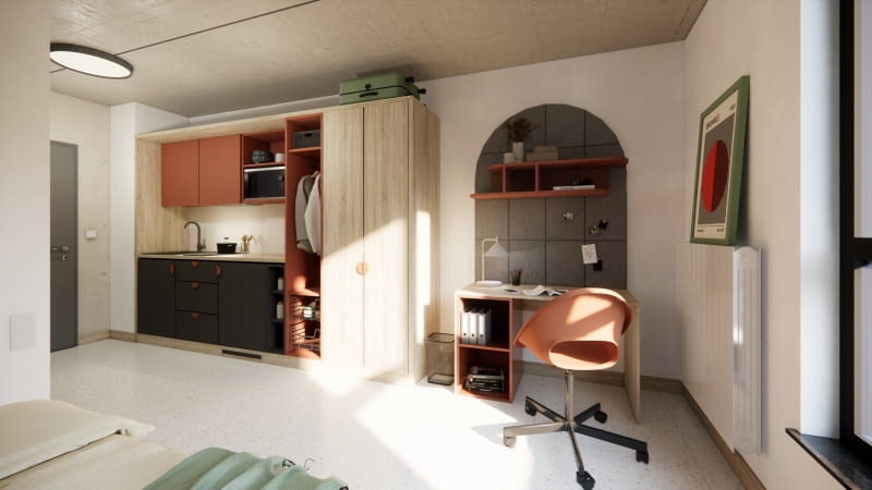 Nowy hotel przy al. Grunwaldzkiej w Gdańsku Wrzeszczu