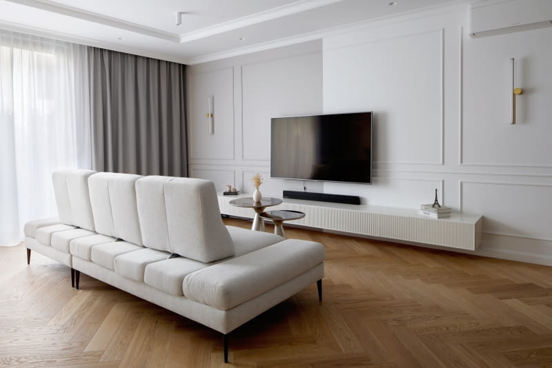 Krakowski apartament w stylu modern classic