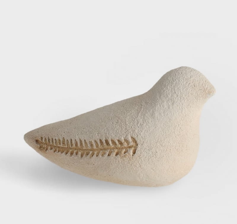 Figurka Birdini, cement, 13 x 7,5 cm, 29,99 zł, home-you.com