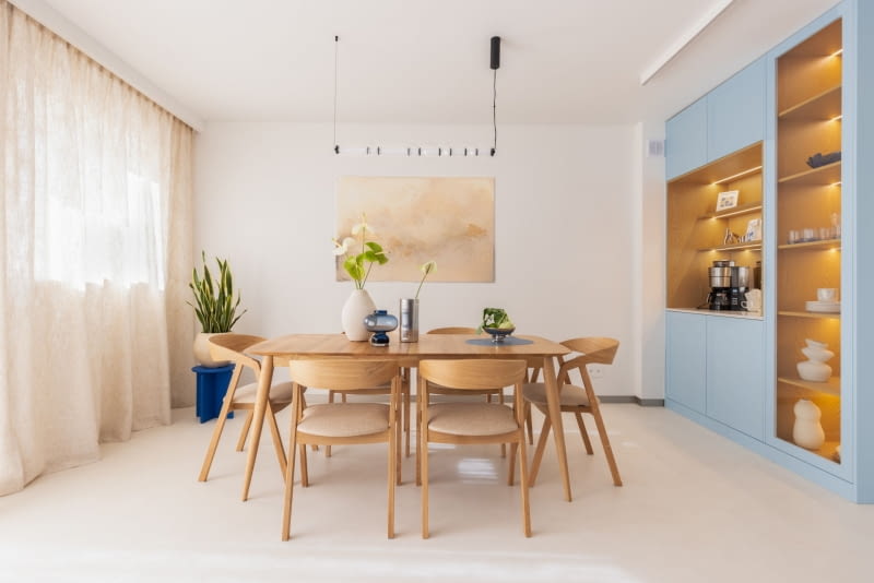 Klimat Hamptons na warszawskim Zaciszu - projekt JLW Studio Klimat Hamptons na warszawskim Zaciszu - projekt JLW Studio