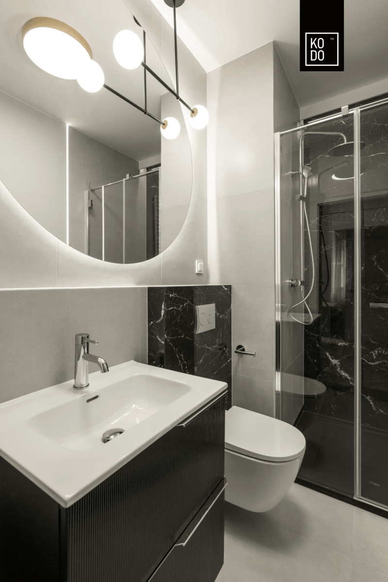 Mieszkanie w Warszawie - elegancja w barwach ziemi