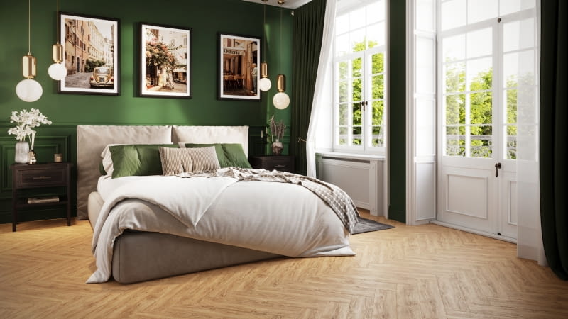 Producenci oferują nowoczesne rozwiązania, które sprawdzą się w tym stylu - np. podłogi winylowe imitujące stary parkiet w jodełkę. Producenci oferują nowoczesne rozwiązania, które sprawdzą się w tym stylu - np. podłogi winylowe imitujące stary parkiet w jodełkę.