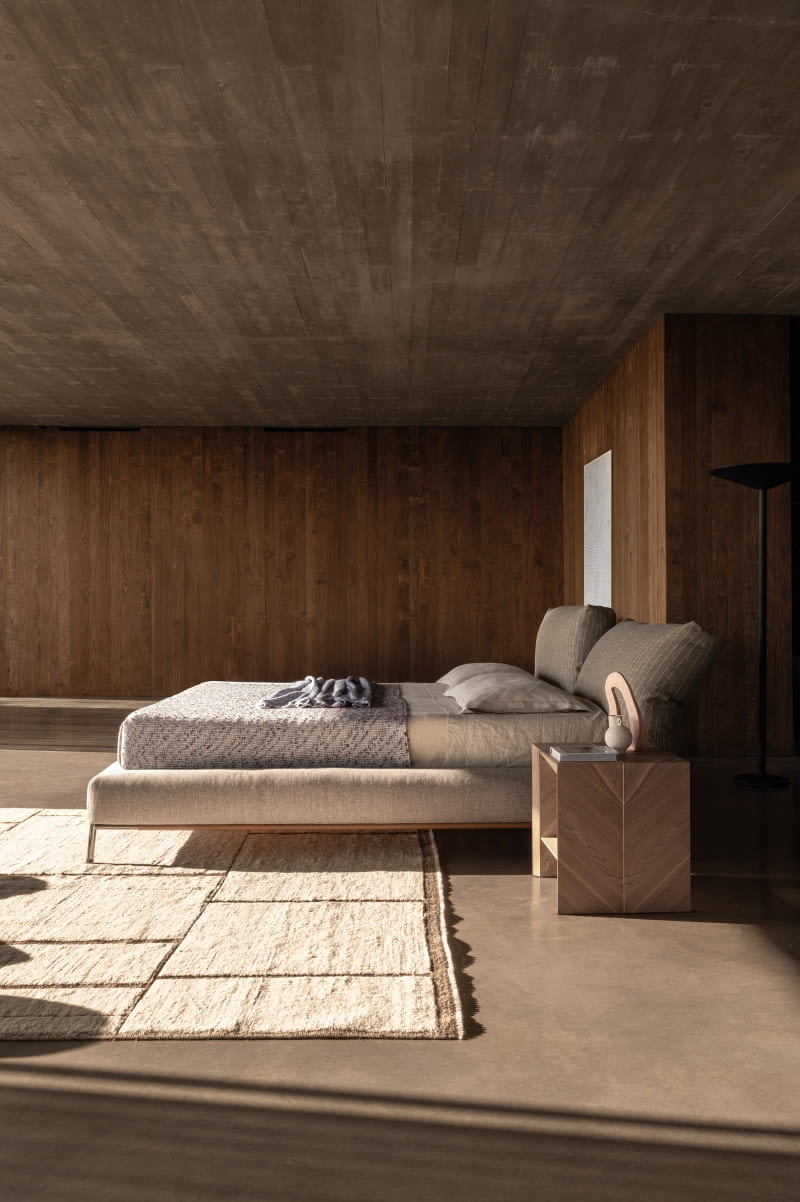 Łóżko Chapeau projektu Stefano Conficconiego Łóżko Chapeau projektu Stefano Conficconiego