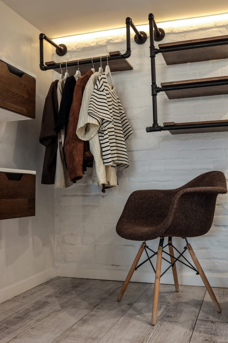 Wieszak na ubrania w przedpokoju Wieszak na ubrania w przedpokoju