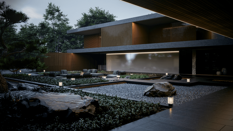 Zen House. Proj. Przemek Olczyk, Mobius Architekci Zen House. Proj. Przemek Olczyk, Mobius Architekci