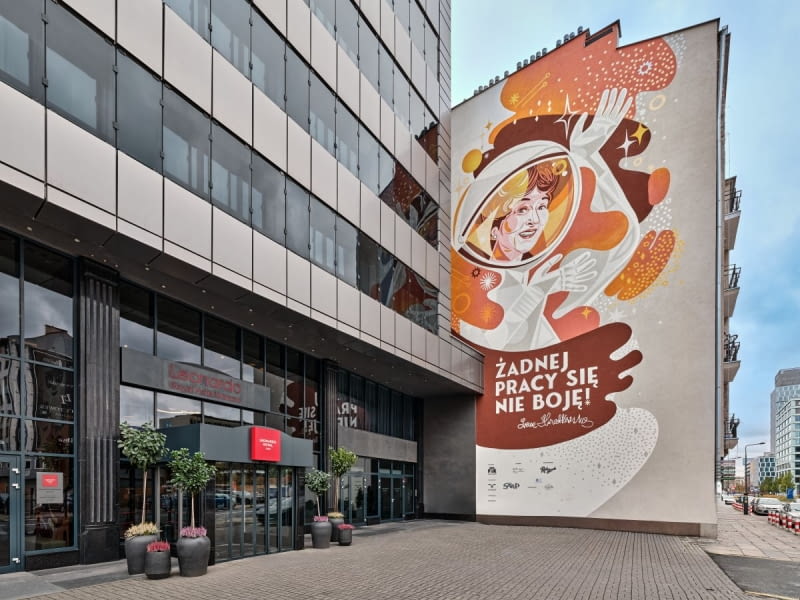 Mural „Stan Nieważkości”