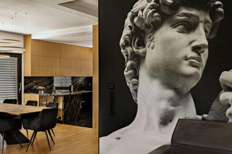 Wnętrza domu w Katowicach - realizacja pracowni AVO Architekci