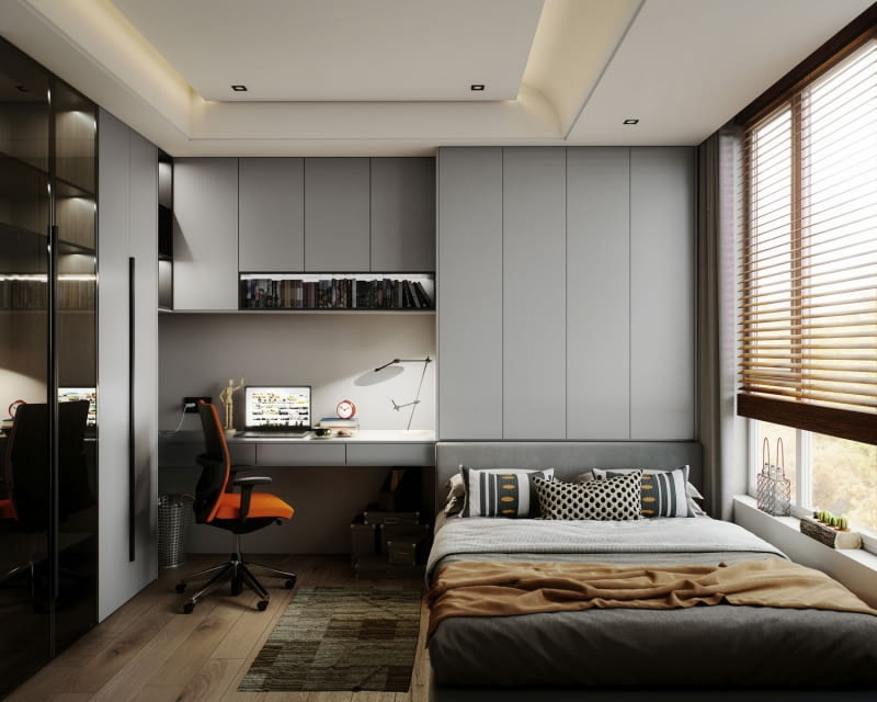 Płyta laminowana Szary Pallad PU1213