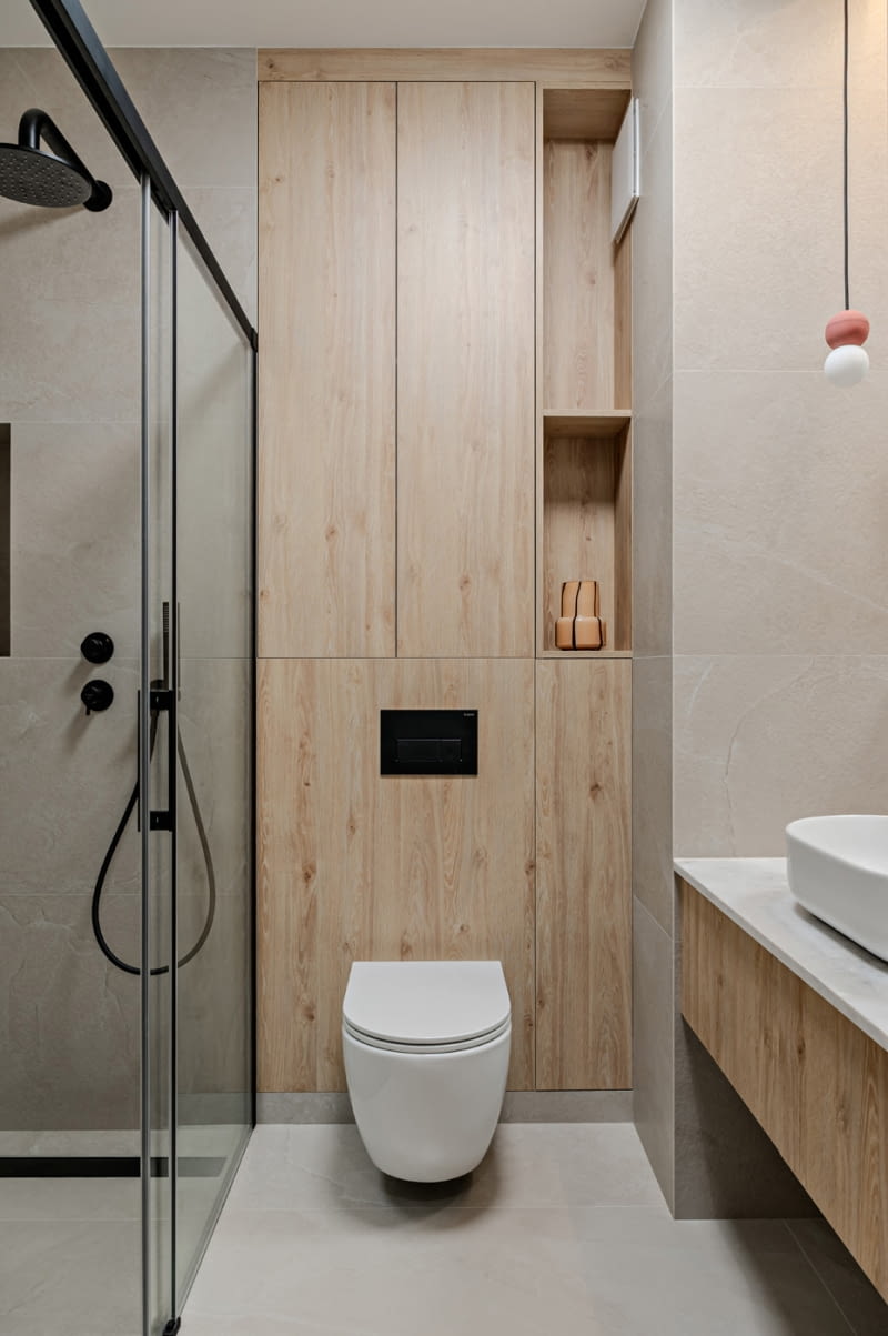 Nowoczesny minimalizm - mieszkanie na warszawskiej Woli