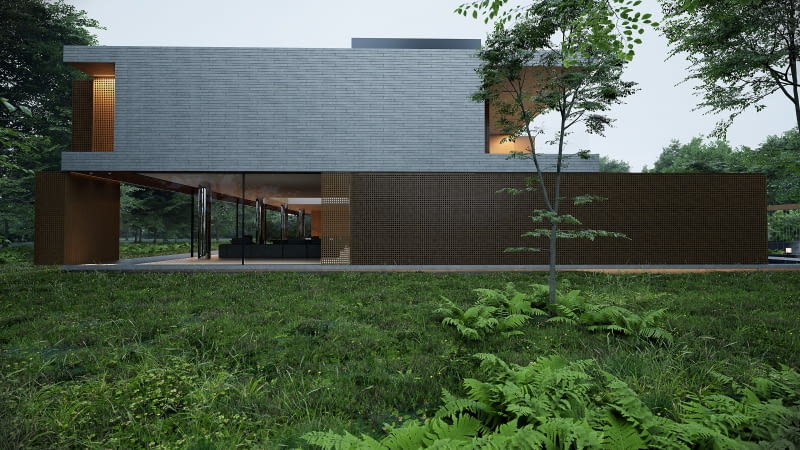 Zen House. Proj. Przemek Olczyk, Mobius Architekci Zen House. Proj. Przemek Olczyk, Mobius Architekci