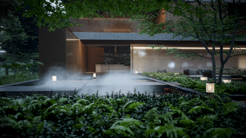 Zen House. Proj. Przemek Olczyk, Mobius Architekci Zen House. Proj. Przemek Olczyk, Mobius Architekci