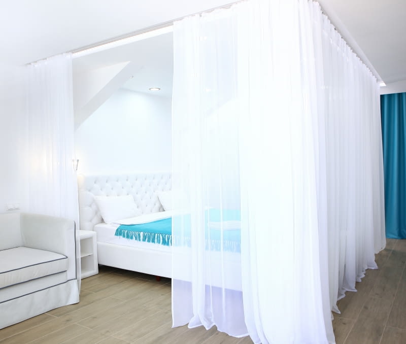 Łóżko na widoku Łóżko na widoku