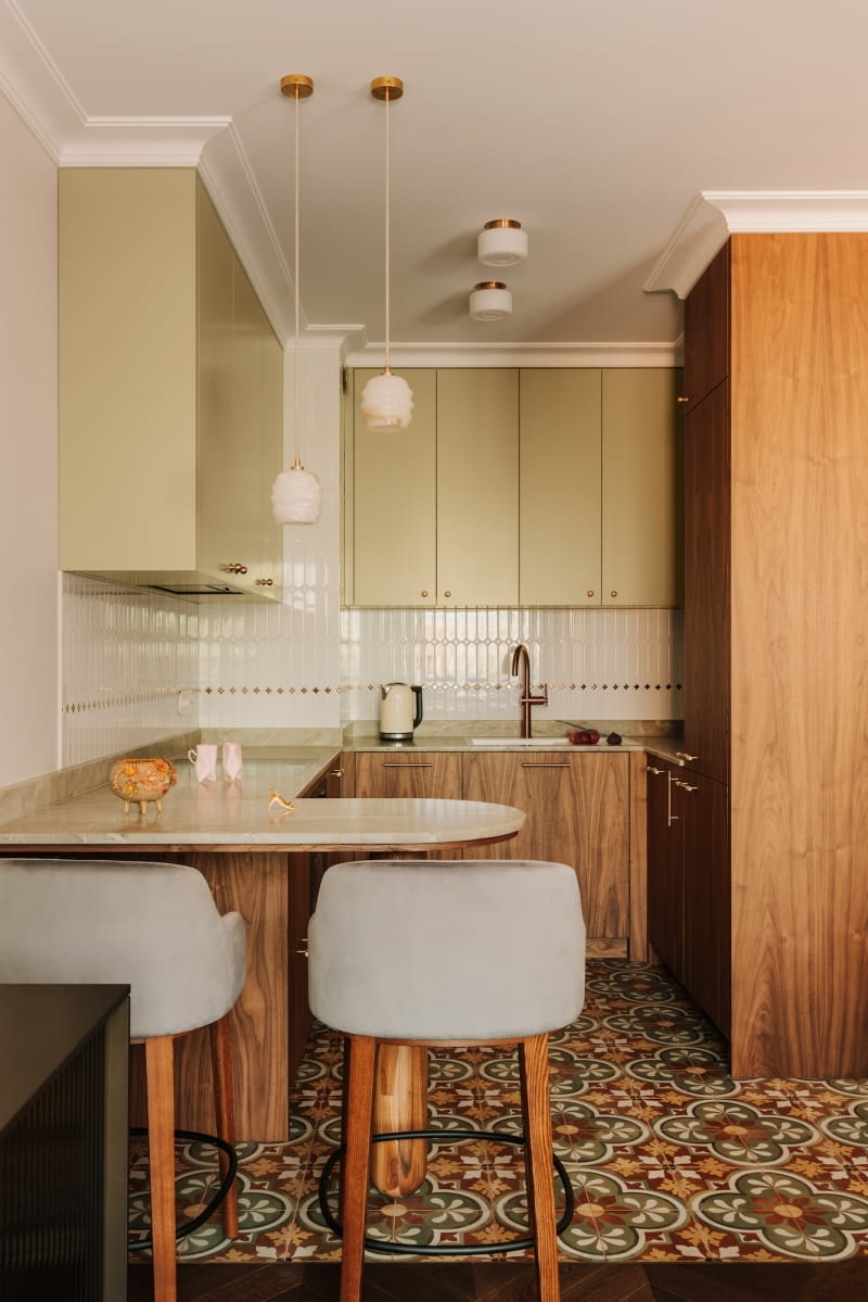 Wrocławski apartament projektu pracowni Buduar Wrocławski apartament projektu pracowni Buduar