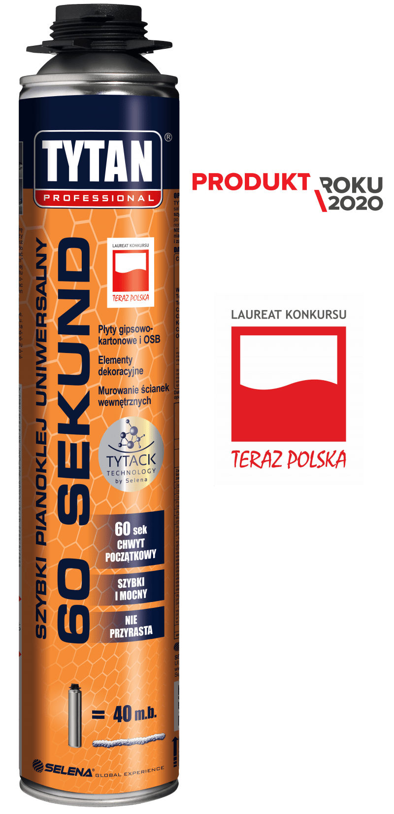 Pianoklej od globalnego producenta chemii budowlanej - Grupy Selena, otrzymał w tym roku prestiżowe godło TERAZ POLSKA, jako produkt, który wpisuje się w najnowsze trendy na światowych placach budowy i jest dostępny na ponad 100 rynkach, na których działa Selena. Pianoklej od globalnego producenta chemii budowlanej - Grupy Selena, otrzymał w tym roku prestiżowe godło TERAZ POLSKA, jako produkt, który wpisuje się w najnowsze trendy na światowych placach budowy i jest dostępny na ponad 100 rynkach, na których działa Selena.