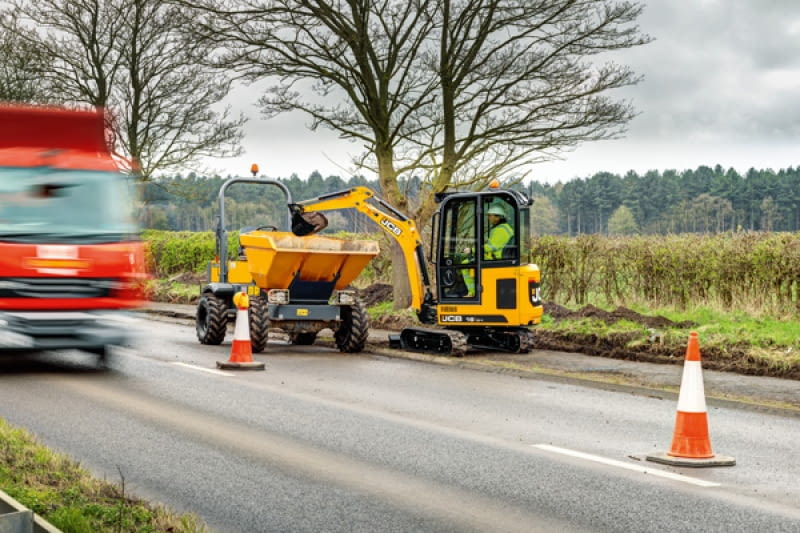 JCB Minikoparka JCB Minikoparka
