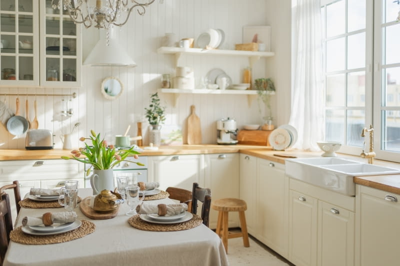 Kuchnie ze skandynawskich mieszkań