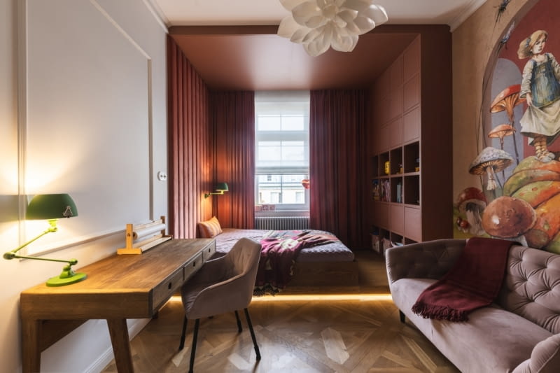 Między modernizmem a codziennością - rodzinne mieszkanie w sercu Gdyni