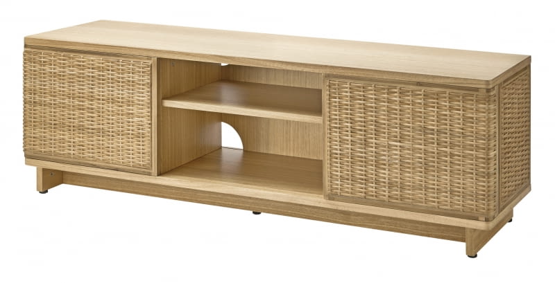 Fryksås drewno i rattan, 157 x 41 cm, wys, 49 cm, 1299 zł, ikea.com