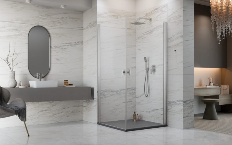 Radaway Nes Brushed Nickel KDD I Radaway Nes Brushed Nickel KDD I