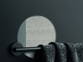 Grzejnik łazienkowy ukryty w ścianie