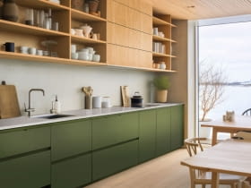 Dąb Baltic Dune PD3102, Zielony Oliwkowy PU2209, Terazzo Beige PK9022