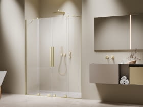 Radaway Furo Brushed Light Gold DWD