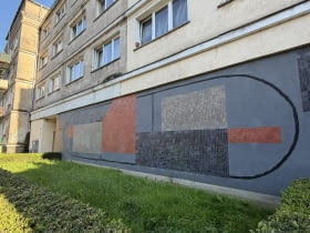 Mozaika Józefa Hałasa przy ul. Podwale we Wrocławiu