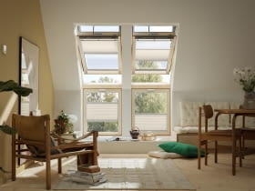 Okna montowane w zestawach to jeszcze więcej światła i panoramiczny widok