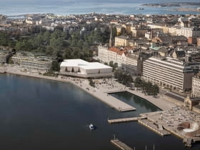 Muzeum Architektury i Wzornictwa w Helsinkach. Proj. JKMM Architects