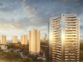 Nowa Gwiazda na osiedlu "Gwiazdy" w Katowicach. Proj. Maciej Franta