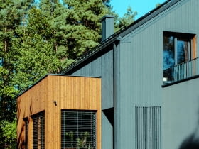 Elewacja  hartowana ogniem