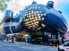 Kunsthaus Graz - Dom Sztuki w Graz.