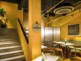 Pizzeria Framento we włoskim Cagliari - projekt pracowni C+CO4 Studio