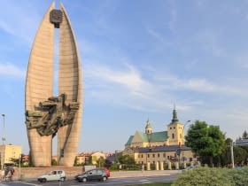 Pomnik Czynu Rewolucyjnego w Rzeszowie w 2018 roku