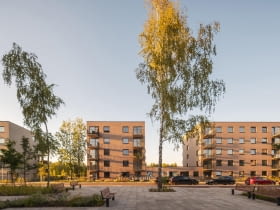 Osiedle PFR Korczaka w Katowicach. Proj. Kuryłowicz + Architekci