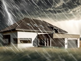 Dachówka ceramiczna Braas Rubin 13V, kolor antracytowy