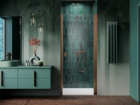 Kabina Radaway NES DW JI Brushed Cooper