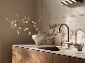 Kuchnia PK9062 Marmur Sienna Woodeco