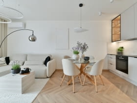 Aranżacja pokoju dziennego.