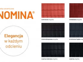 Najnowsza ceramiczna dachówka w portfolio marki swissporTON – Nomina