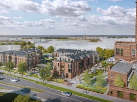 Cukrownia w Pruszczu Gdańskim. Etap 1 - widok od ul. Chopina