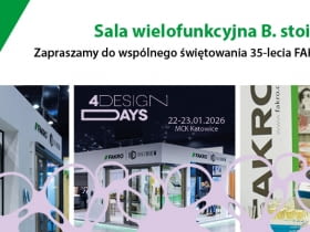 Jubileuszowa 10. edycja 4 Design Days z udziałem FAKRO