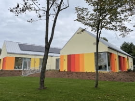 Świetlica Terapeutyczna w Lewinie Brzeskim. Proj. Weronika Muras W² STUDIO PRACOWNIA ARCHITEKTURY