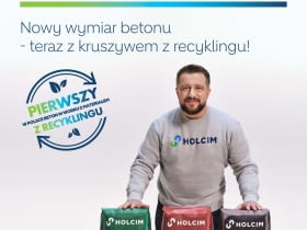 Pierwszy w Polsce beton workowany z kruszywem z recyklingu betonu